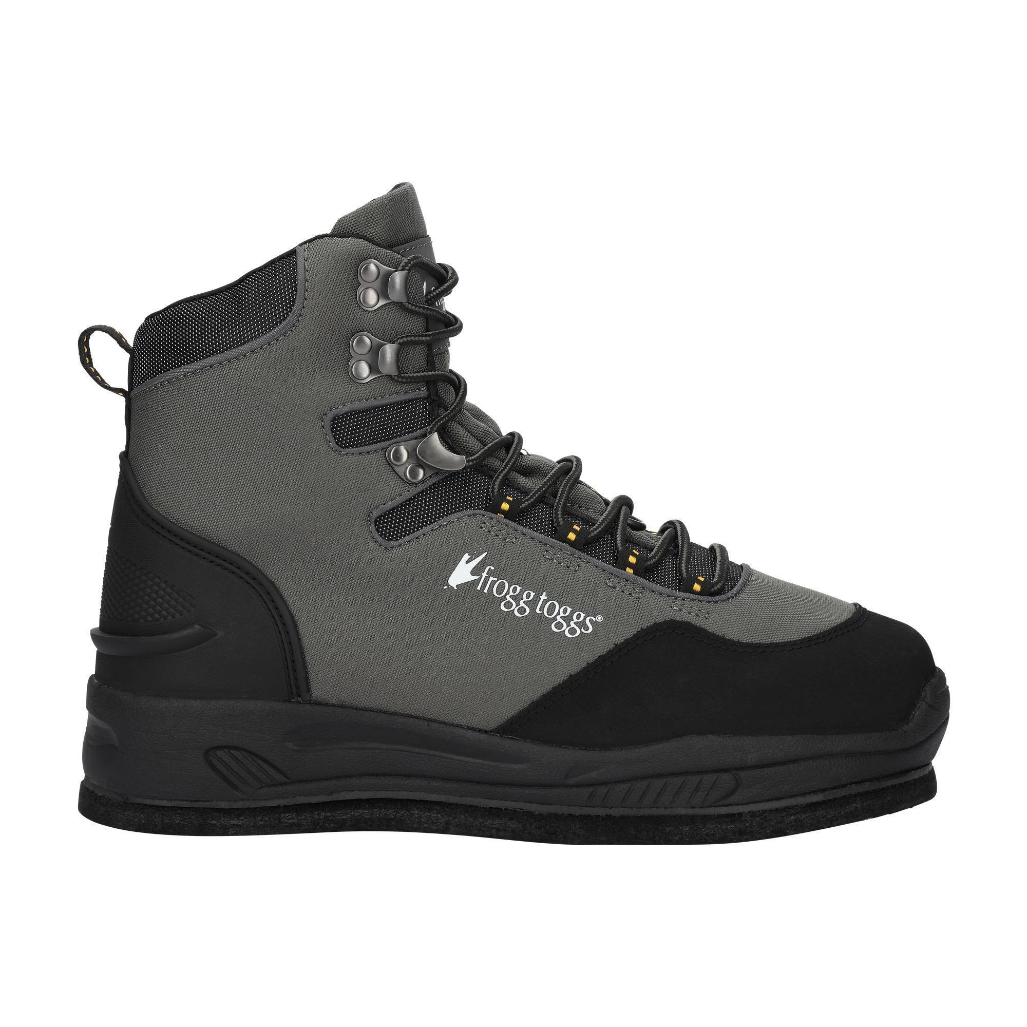 frogg toggs Mens Deep Current Felt Wading Boot|DarkGraphite|13